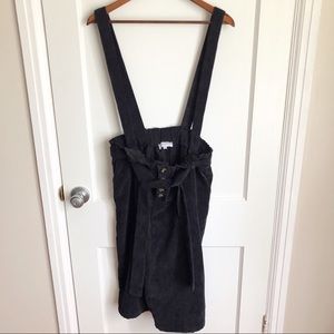 Brickyard Buffalo Corduroy Overall Skirt